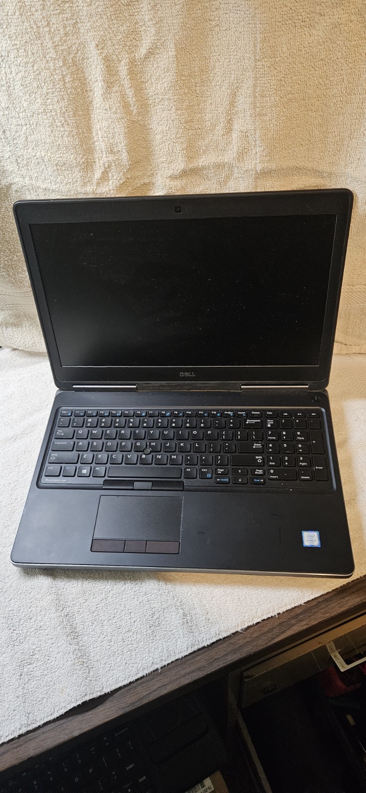 Dell Precision 7250 6th Gen i7, 8GB RAM, No HD, No Charger