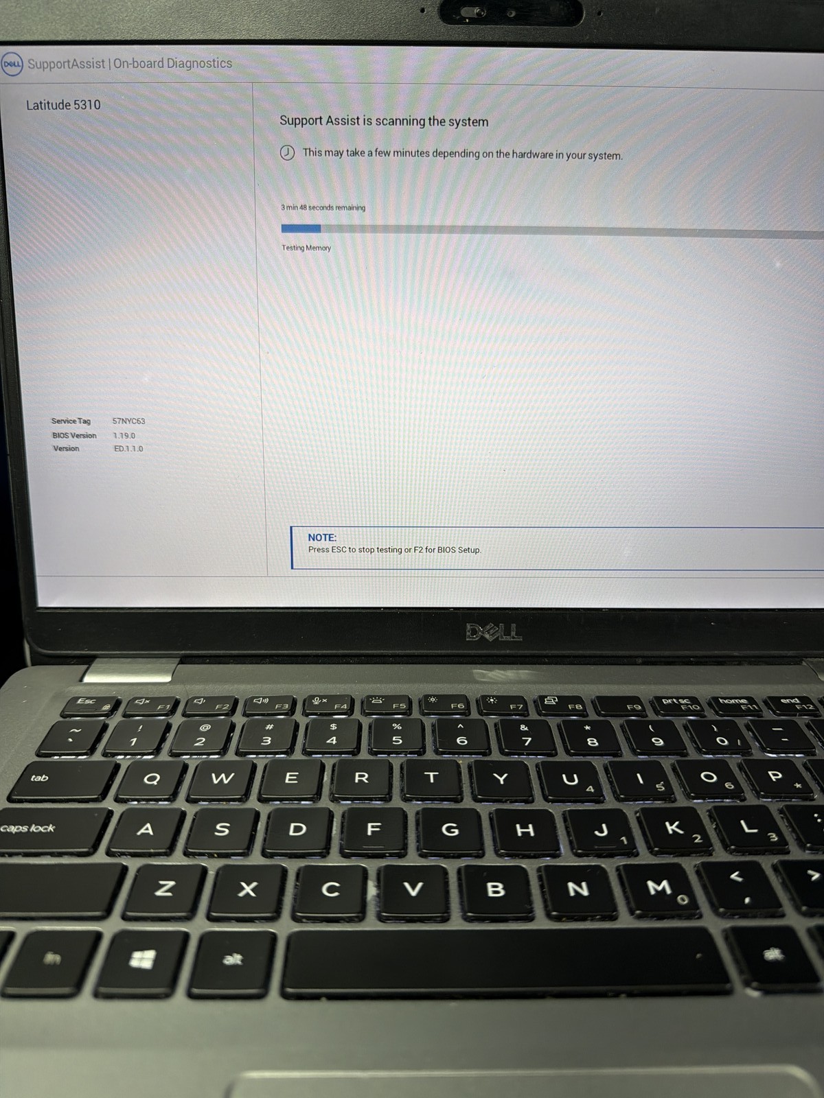 Dell Latitude 5310 13.3″ i5-10310U 16GB 256GB NO OS — READ