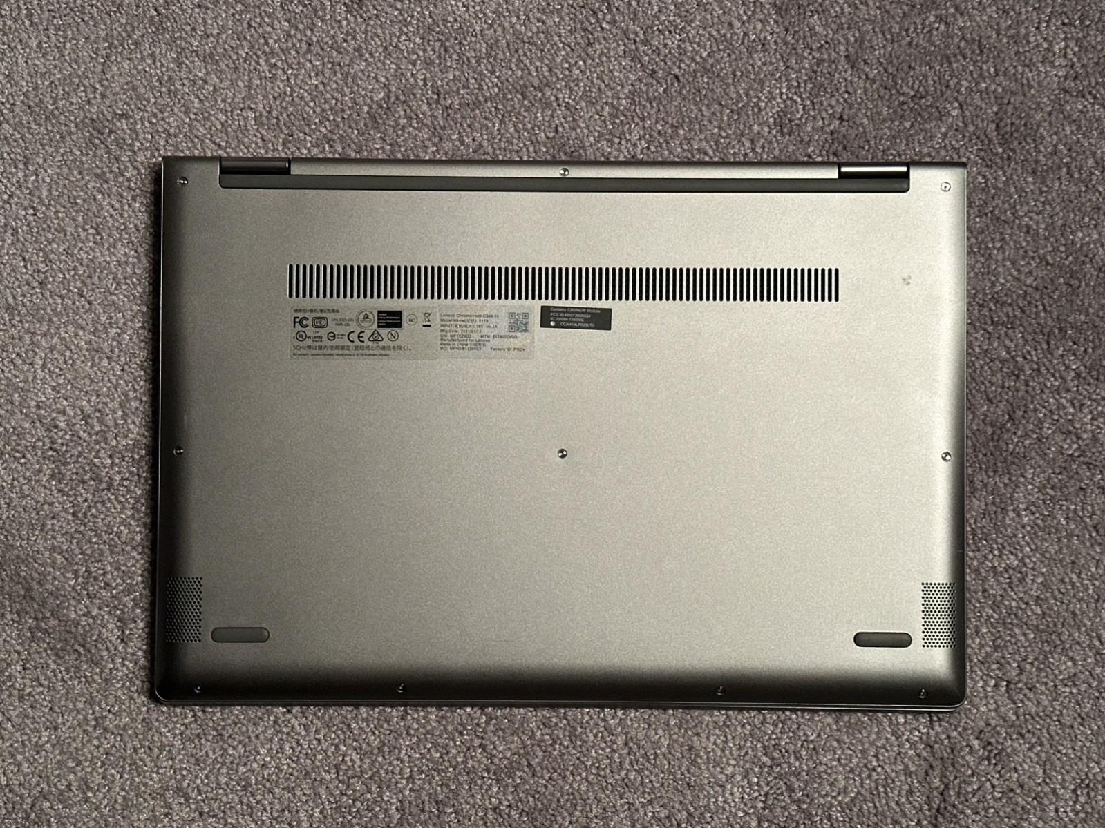 Lenovo Chromebook C340-15.6 2-in-1 Touch i3-8130U 4GB RAM 64GB eMMc Chrome OS