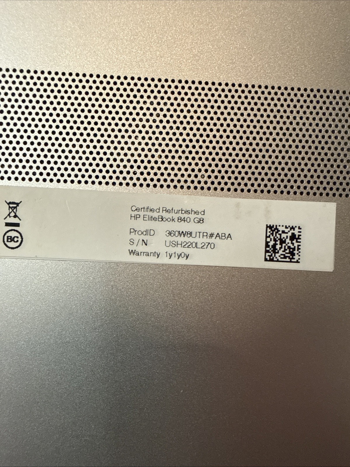 HP EliteBook 840 G8 14″ WUXGA – Intel Ultra 7 155U – 16GB RAM 512GB SSD