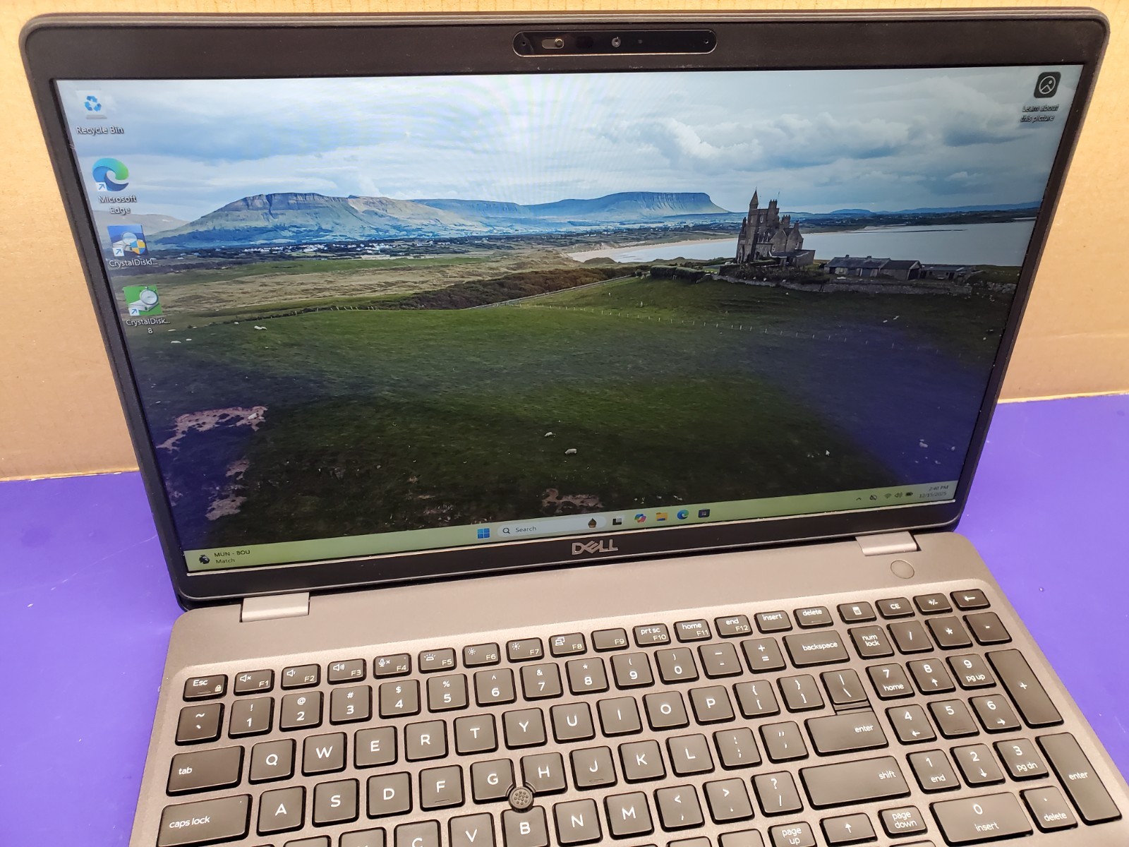 Dell Latitude 5500 i7-8665@1.9GHz 512GBssd 16GBram 15″ TOUCH 11pro “GRADE A”