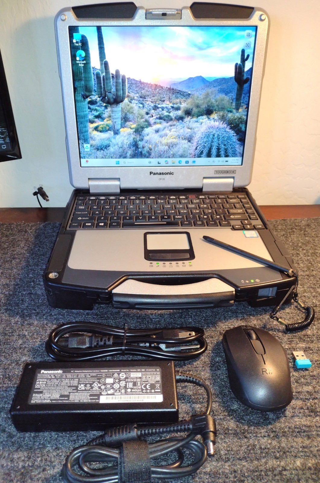 Panasonic Toughbook CF31 MK6 CORE i5 7300U 2.7GHZ 16GB RAM 512GB SSD Win 11 Pro