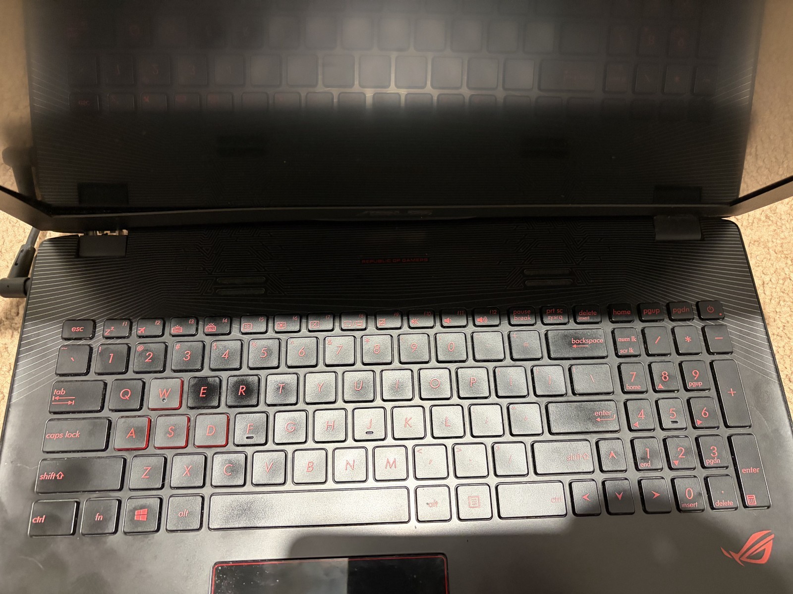 ASUS ROG GL552VW Core i7-6700 16GB 250GB SSD NVIDIA GTX 960M 15.6″ Gaming Laptop