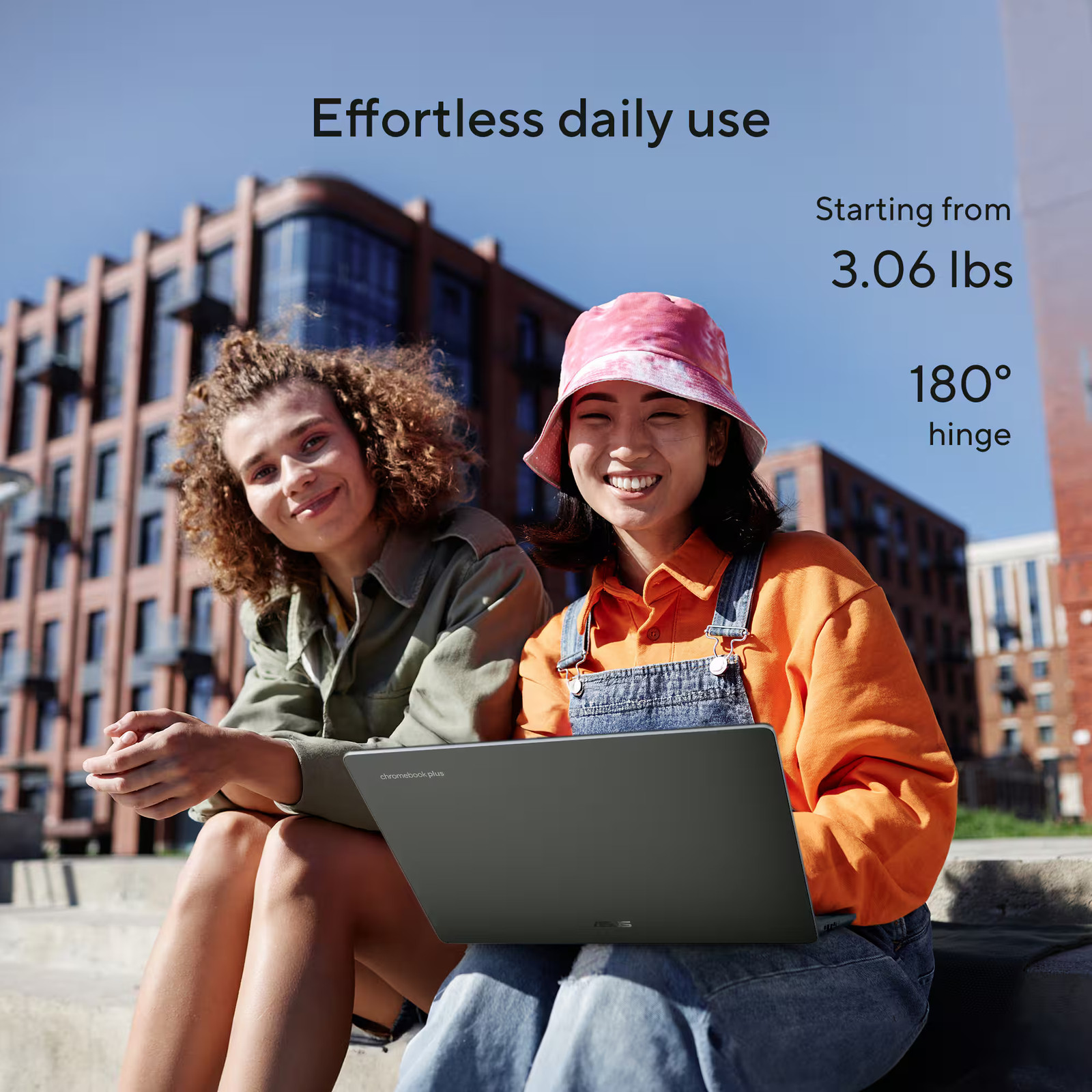 ASUS – CX14 14″ FHD Chromebook Plus Laptop with Google AI – Intel Core 3 (202…