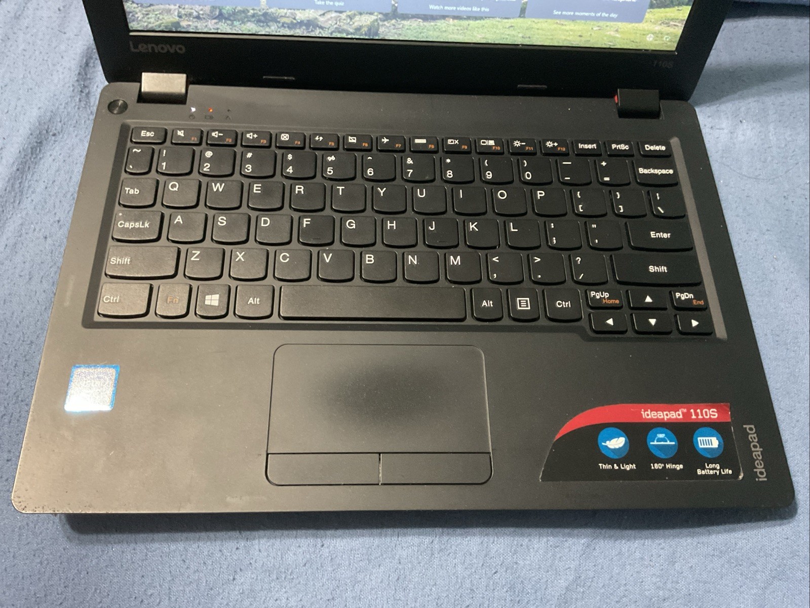 Lenovo Ideapad 110S With Windows 10 ￼ 34 Gb Storage Perfect For A Kids Laptop