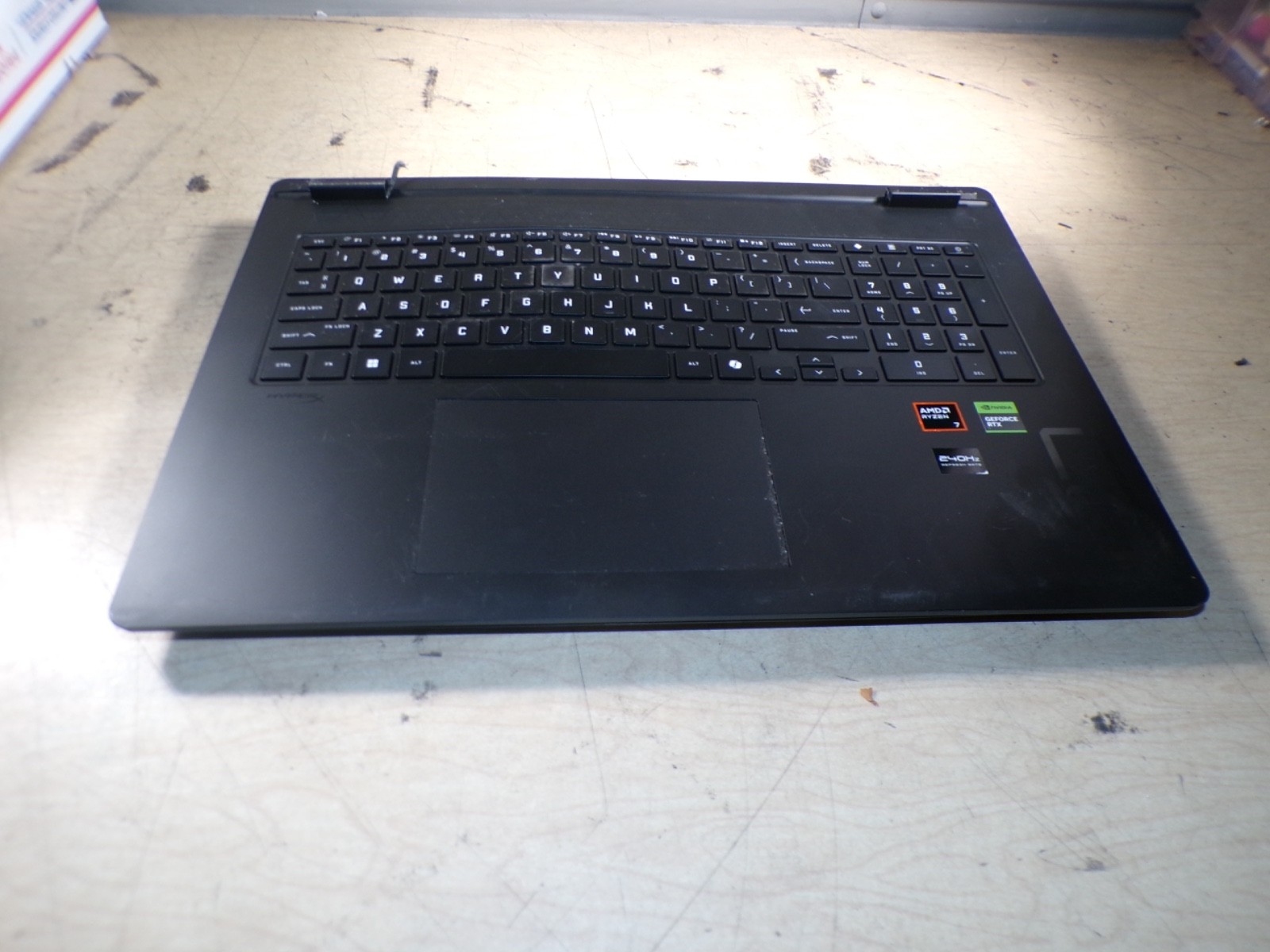 OMEN I7 GAMING LAPTOP I7-DB0039NR AMD RYZEN 7 **BENT HEATSINK **NO HD/ NO CADDIE