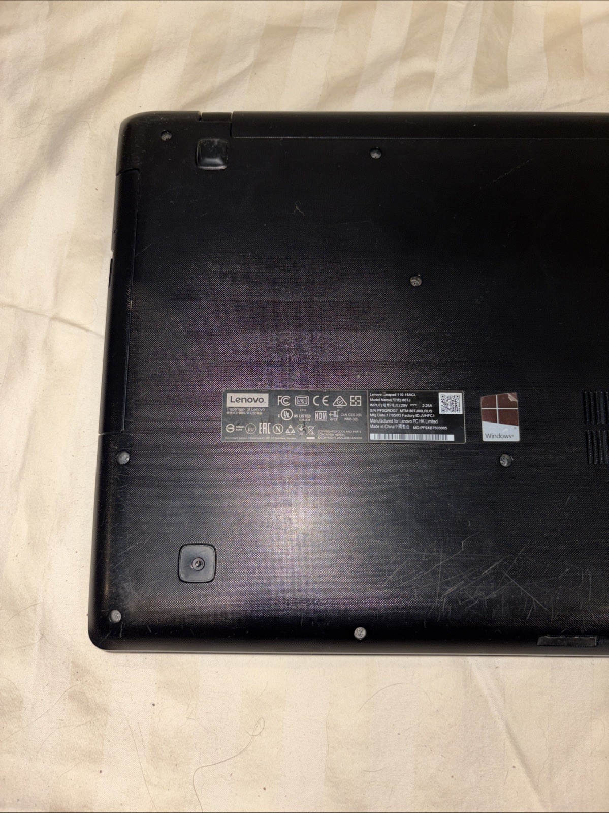 Lenovo IdeaPad 110-15ACL 15.6″ Laptop AMD A6-7310 4GB RAM 500GB HDD DVD