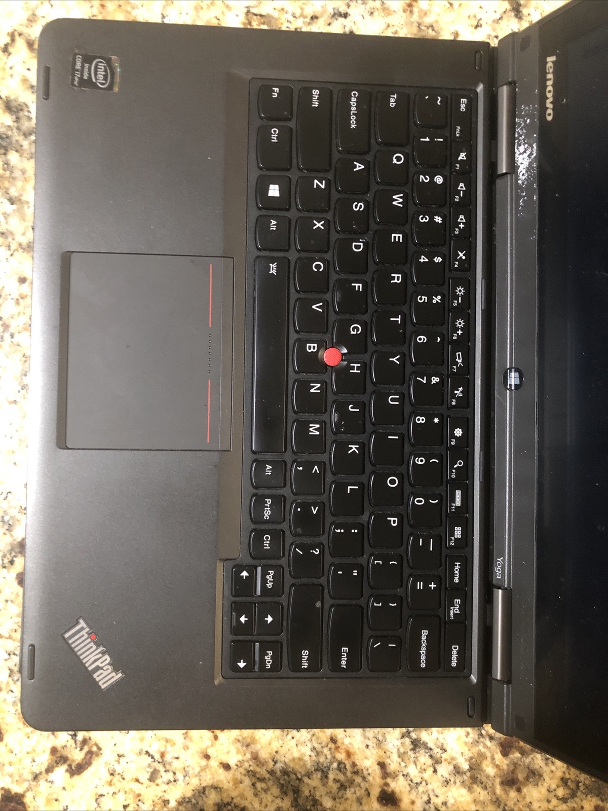 Lenovo ThinkPad Yoga Core i7, No Power INCOMPLETE (Read)