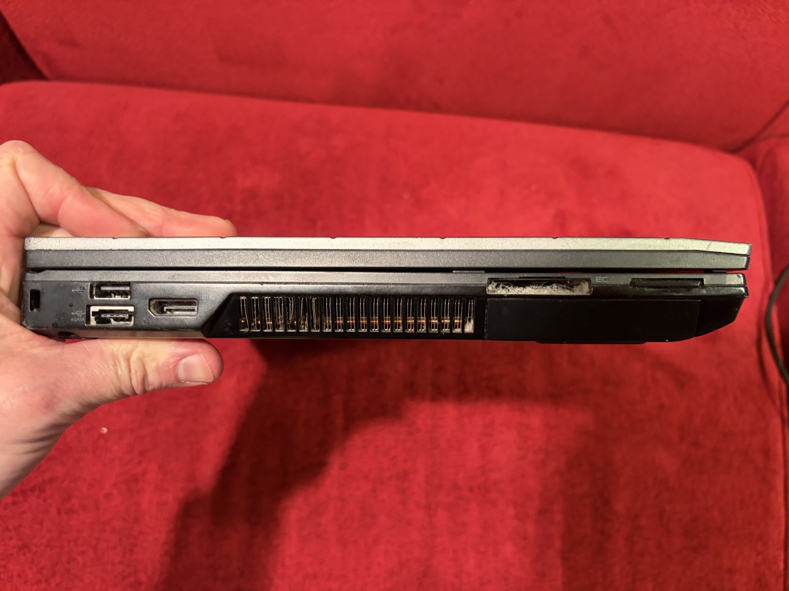 Upgraded Dell Precision M4500 512GB + 120GB SSD 8GB RAM i7-840QM POWER BUTTON