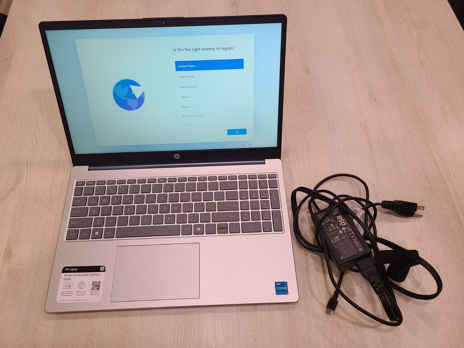 HP Laptop 15-FD0883NR 15.6″ I3-N305, 8GB RAM, 256GB SSD. Exc. Cond. SEE DESC!