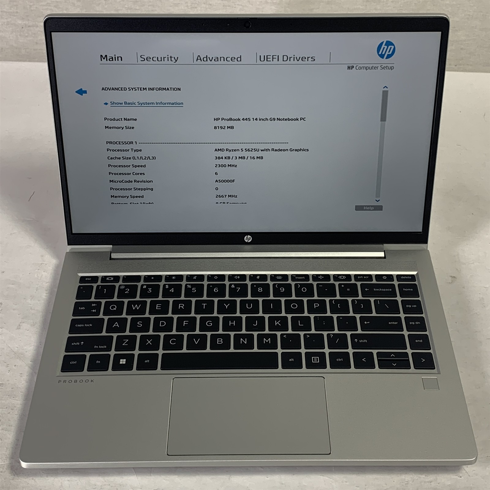 HP ProBook 445 G9 14″ Laptop Ryzen 5 5625U 2.3GHz 8GB – NO DRIVE