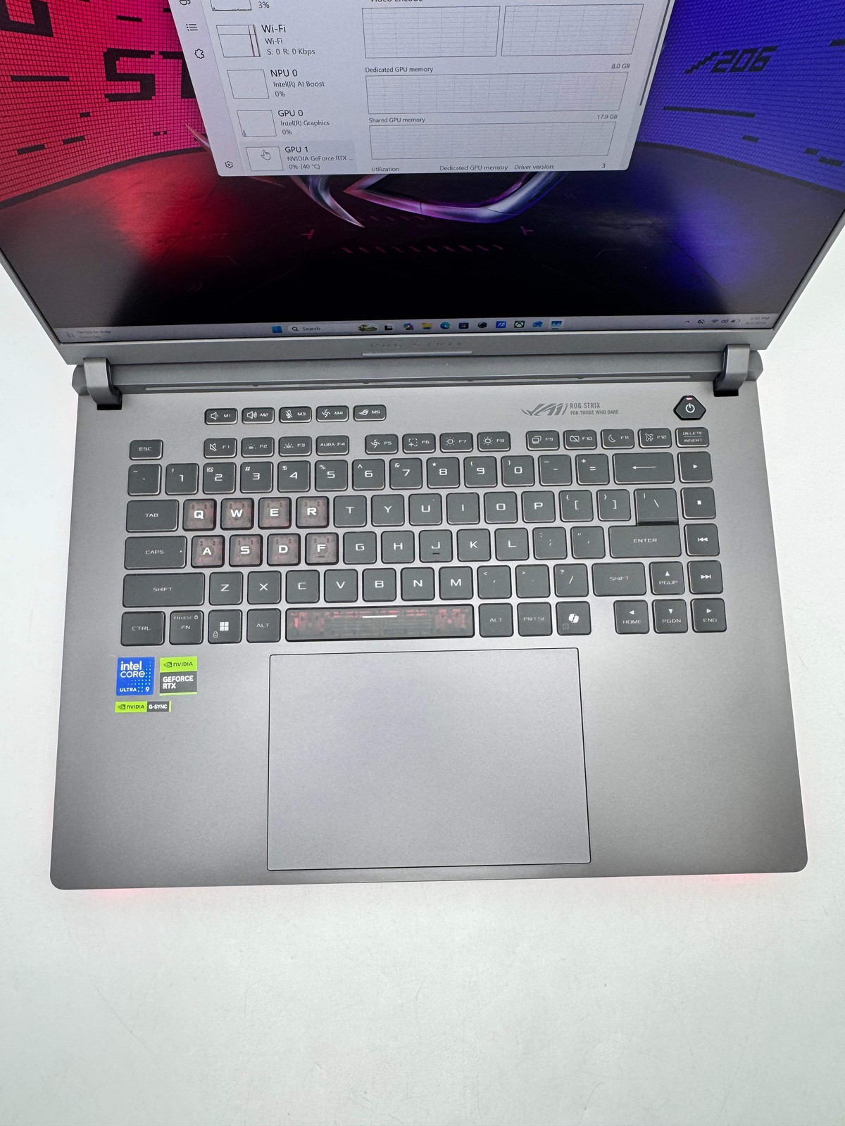 ASUS ROG Strix G16 Gaming Laptop i9 Ultra 275HX RTX 5070 32GB RAM 1TB NVMe