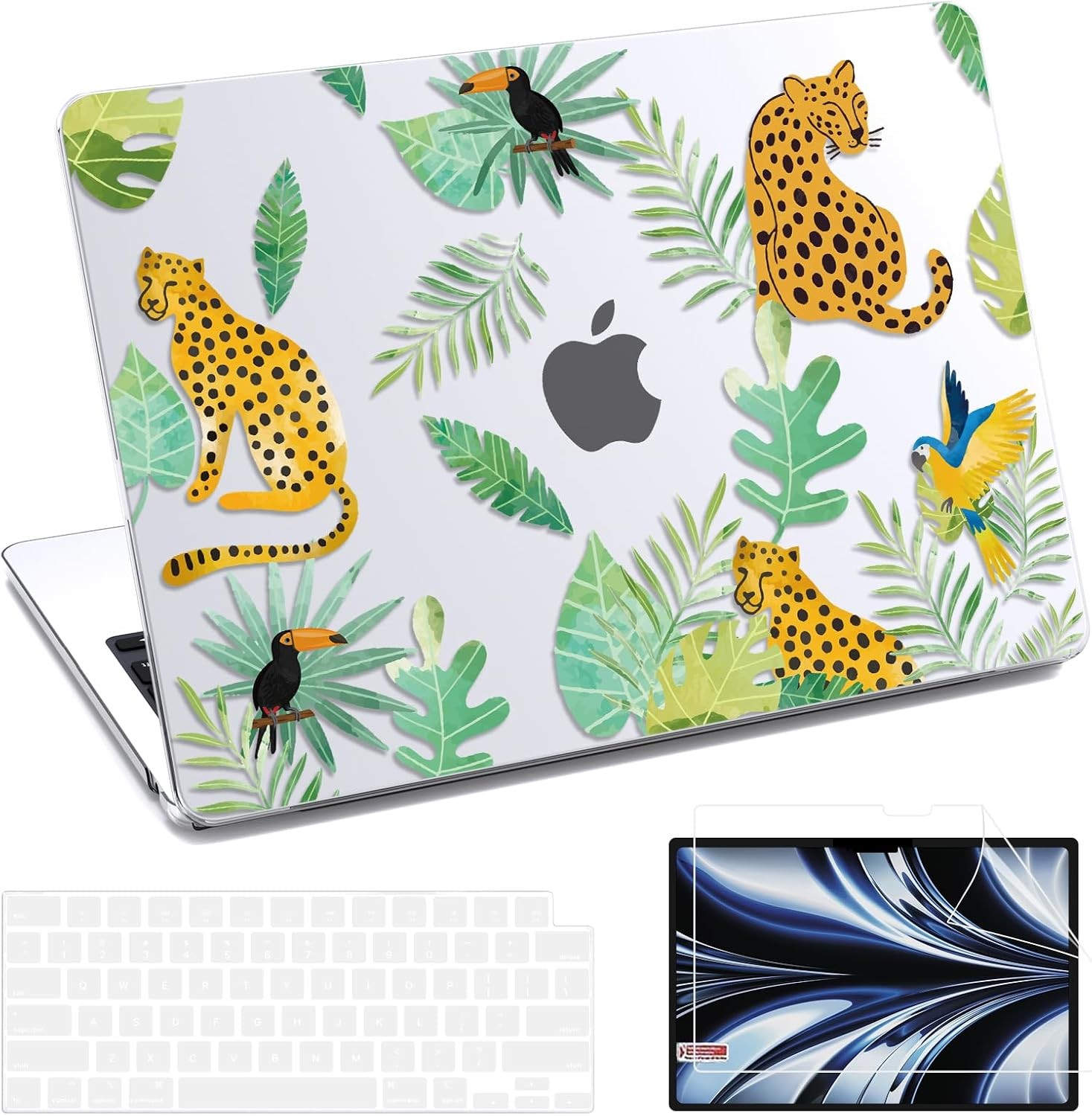 Screen Protector for MacBook Air 13.6″ – Hard Shell Cover with Screen Protector