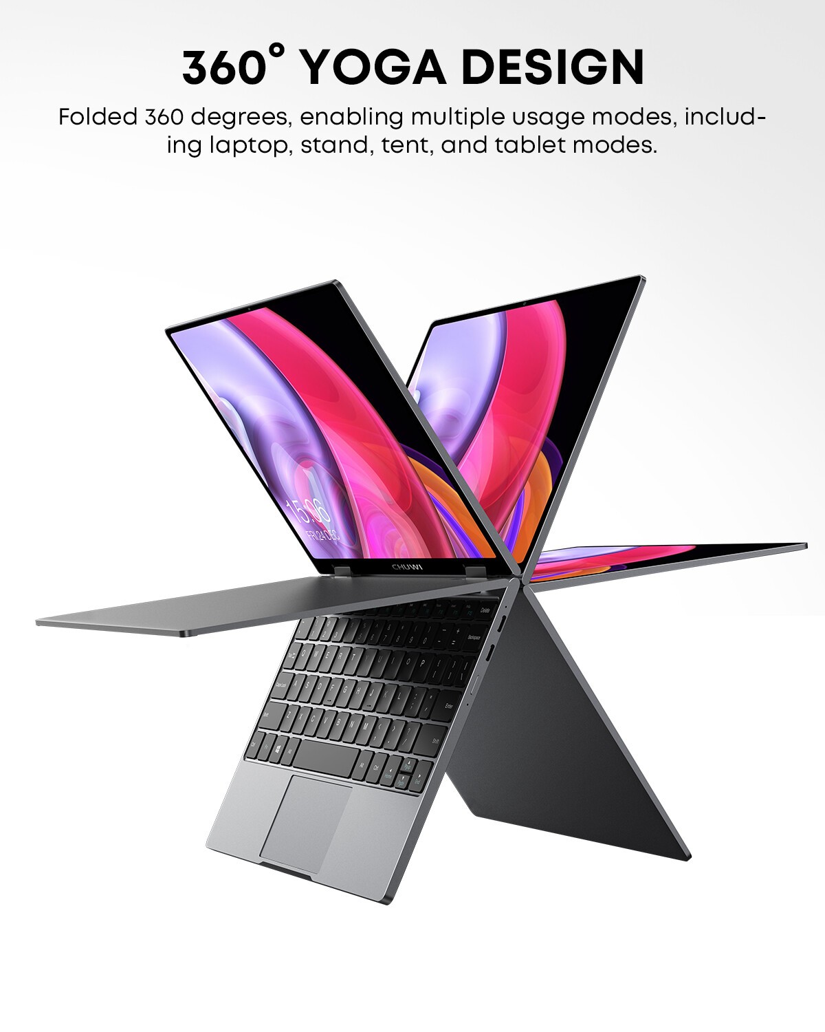 CHUWI MiniBook X 10.5″ Ultra-Portable Laptop – 12GB RAM, 512GB SSD, Windows 11