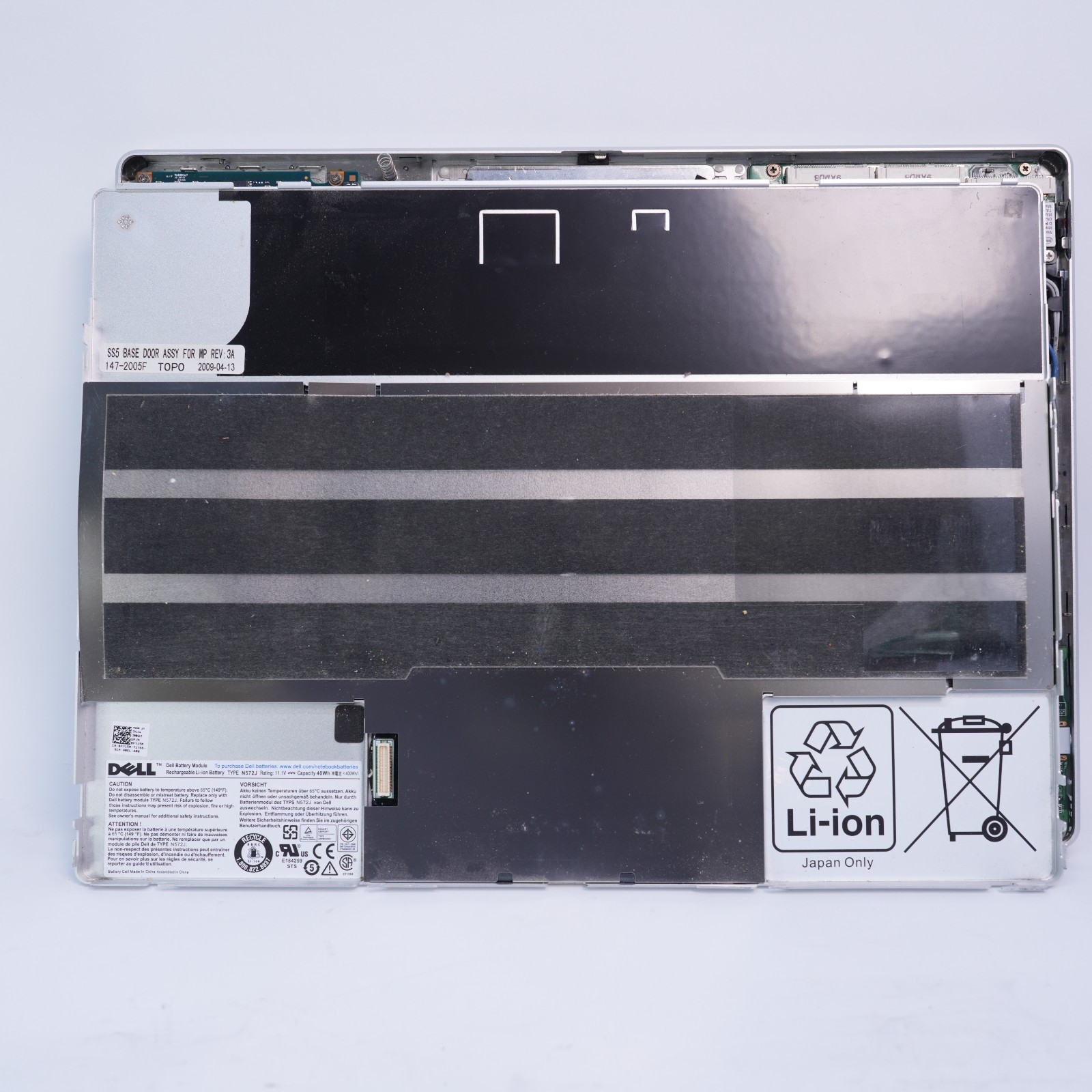 Dell Adamo 13″ INTEL CORE 2 DUO 4GB RAM 256GB SSD Laptop 2008 *PARTS* T12-D8