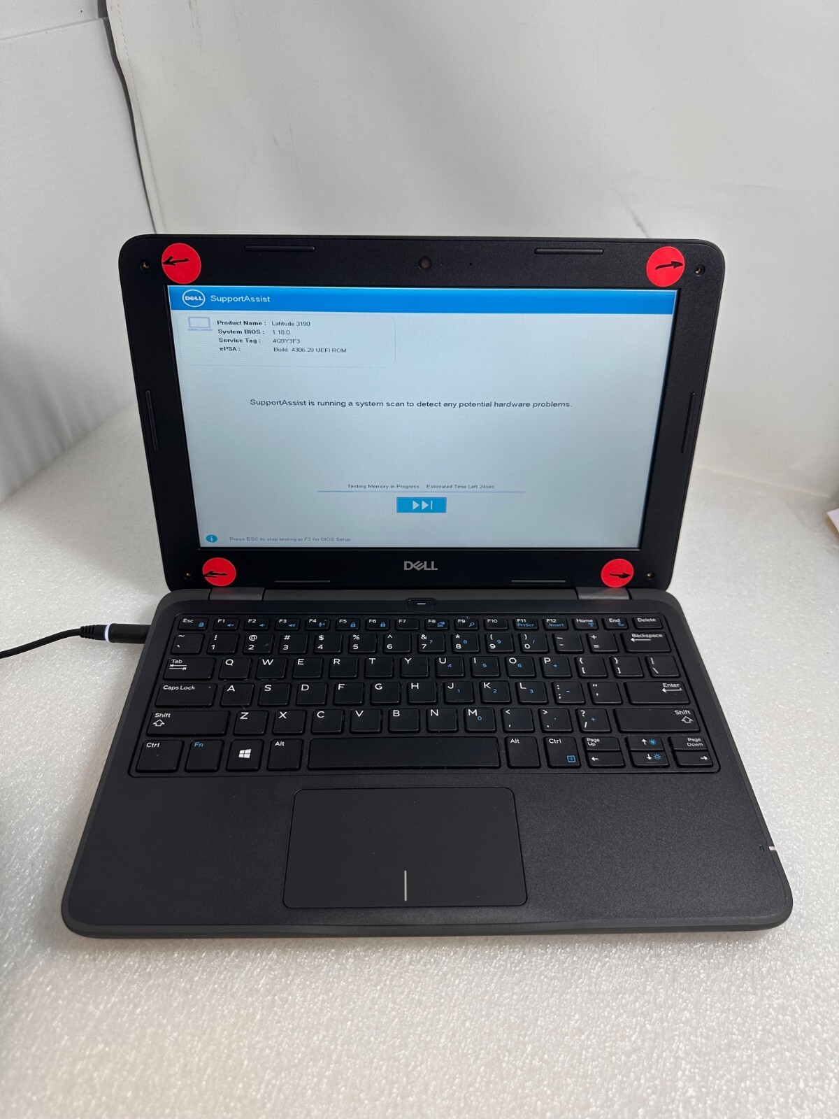 Dell Latitude 3190 Computer 11.6″ Intel Pentium N5030 Pro 8gb ram 128PCIe no OS