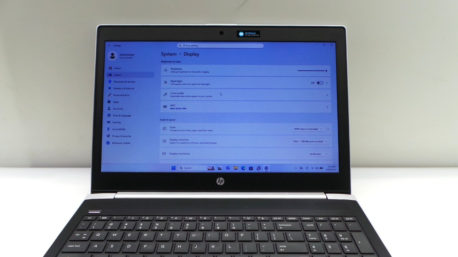 HP ProBook 450 G5 | 15.6″ | i5-8250U | 8GB 500GB HDD | Win 11 Pro