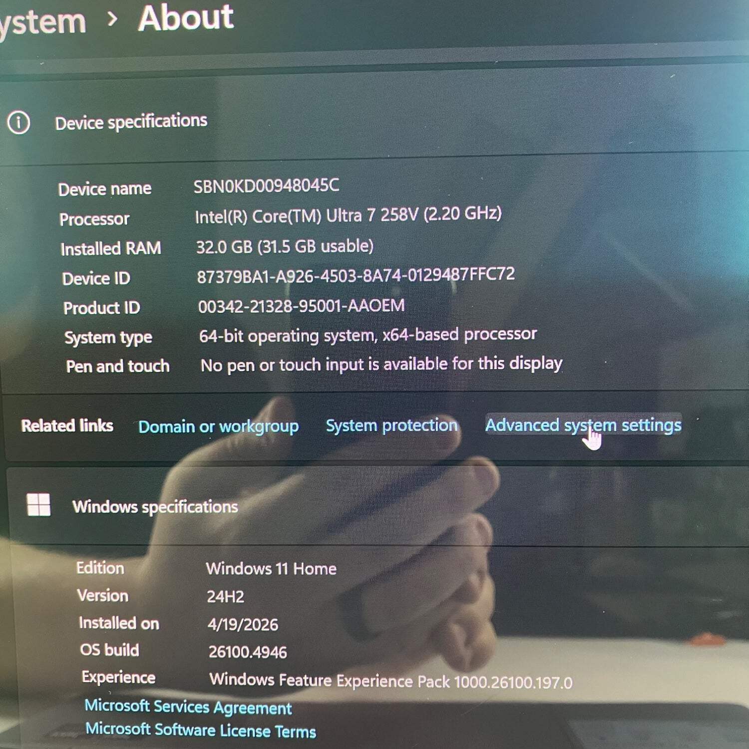 Asus Vivobook S14 S5406SA-DH76 14″ ultra 7 258V 2.2GHz 32GB RAM 1TB SSD