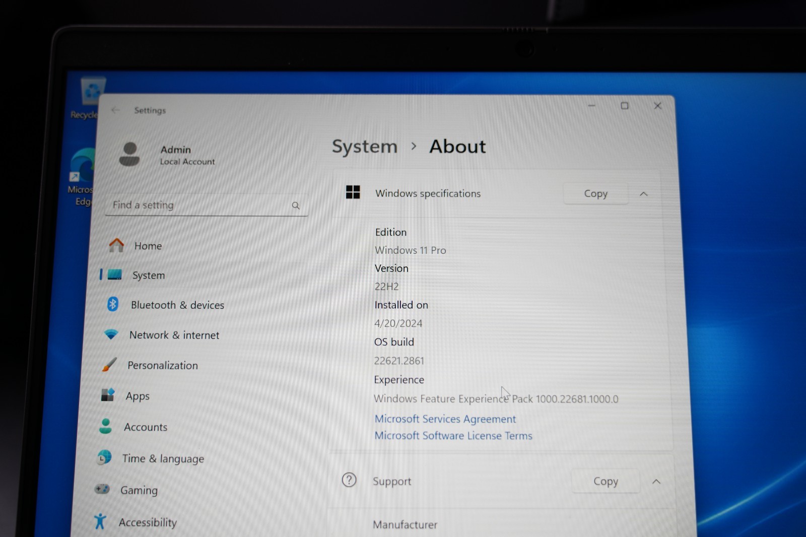 Dell Latitude 5440 14” (256GB SSD Intel Core i5-13th Gen – 16GB RAM) Laptop