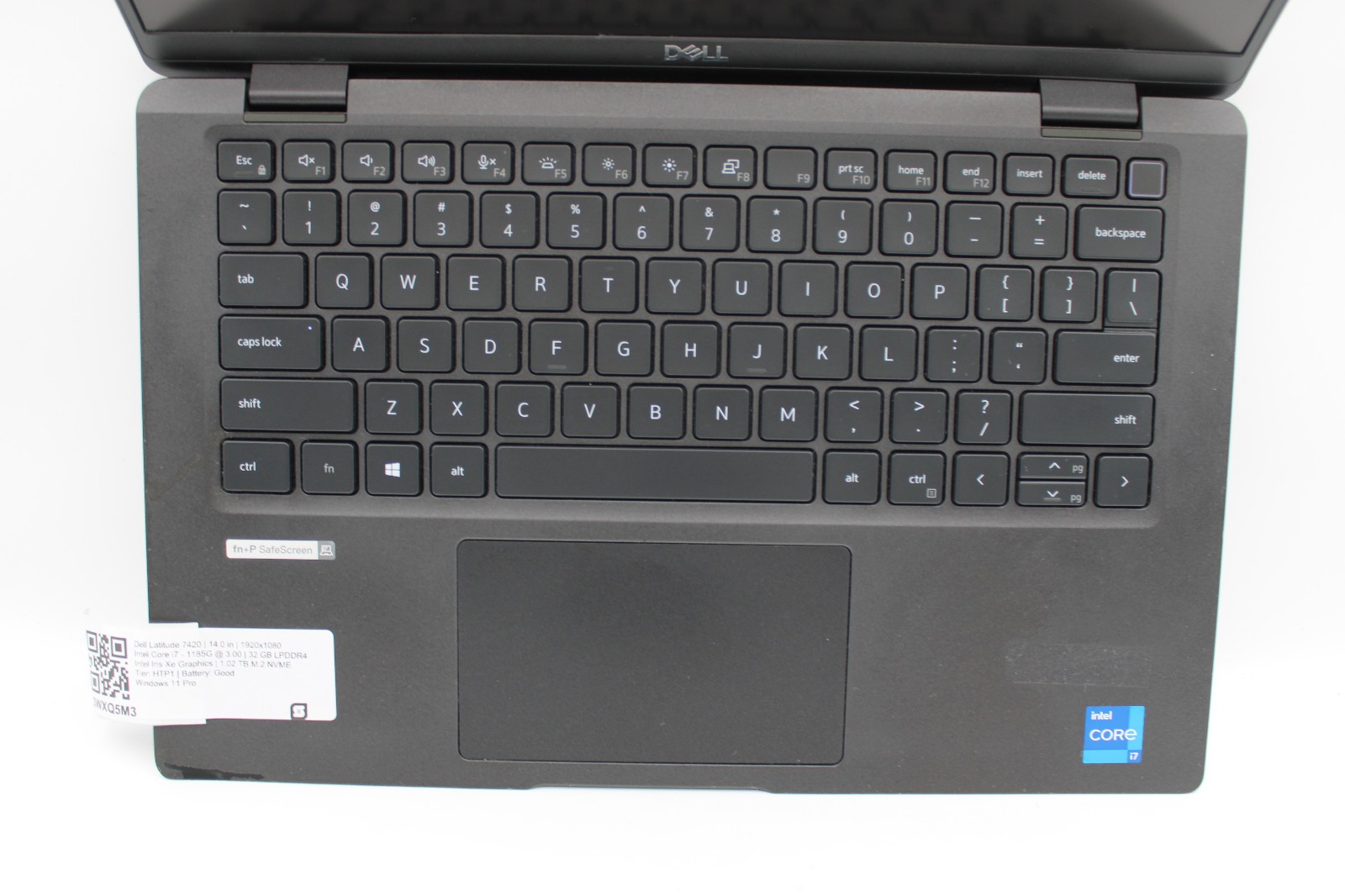 Dell Latitude 7420 Touch _ i7-1185G7 @ 3 GHz _ 32GB RAM _ 1TB SSD _ W11P