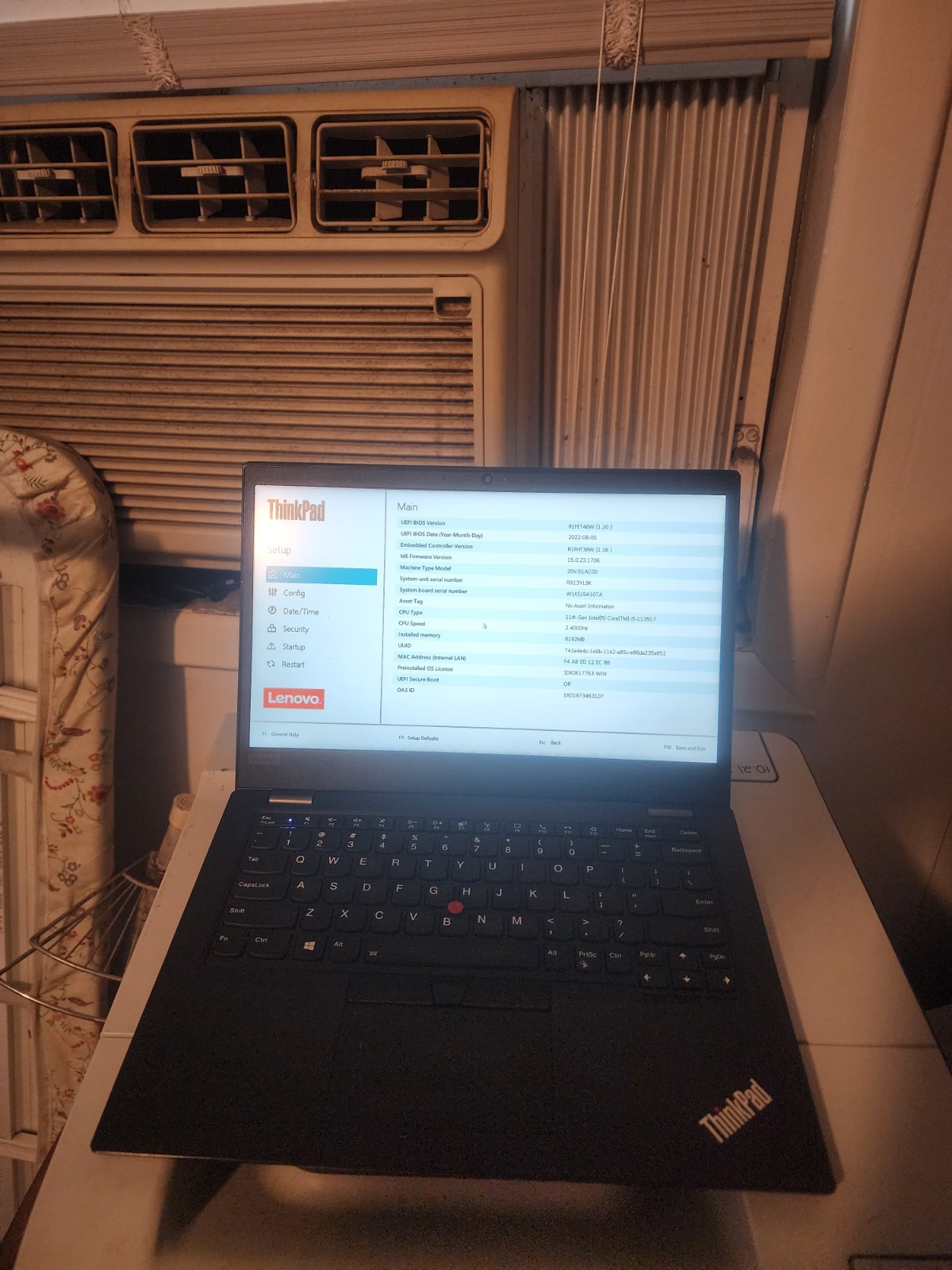 LENOVO L13 GEN 2 – INTEL i5-1135G7 8GB RAM 256gb Ssd COSMETIC READ!