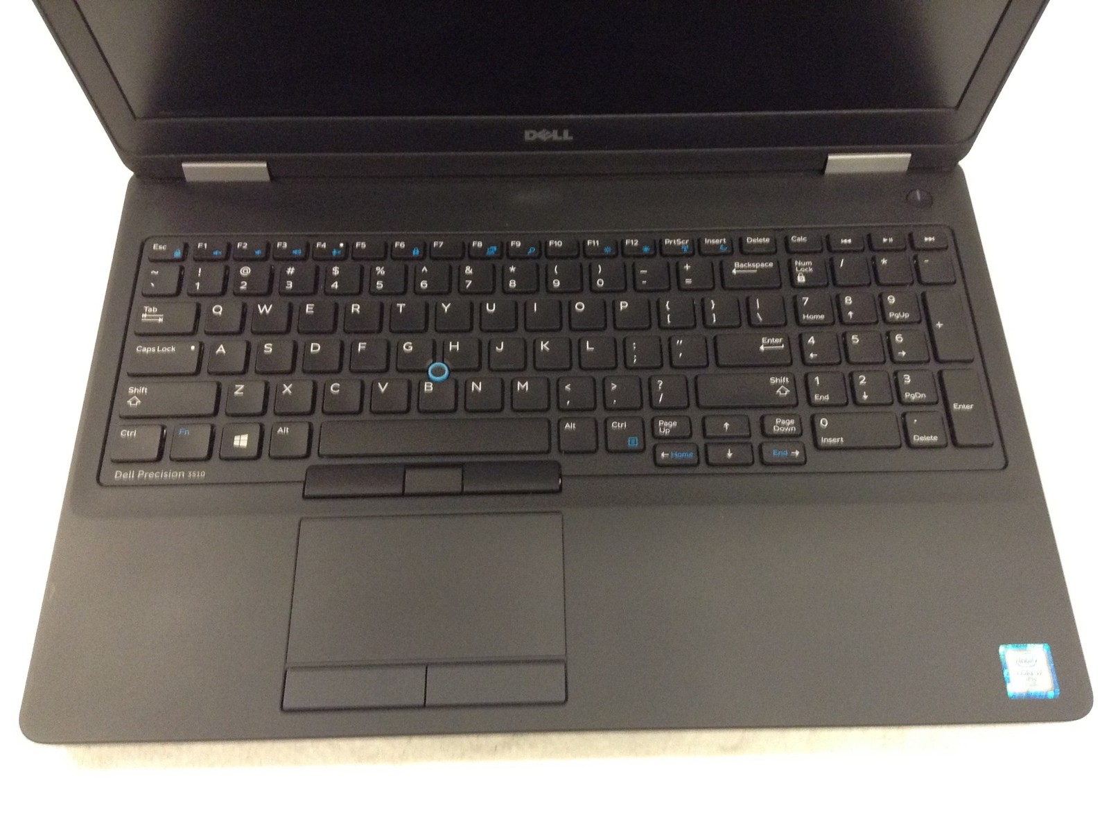Dell Precision 3510 15.6″ Laptop Intel i7 6th Gen w/Webcam, FOR PARTS, FREE SHIP