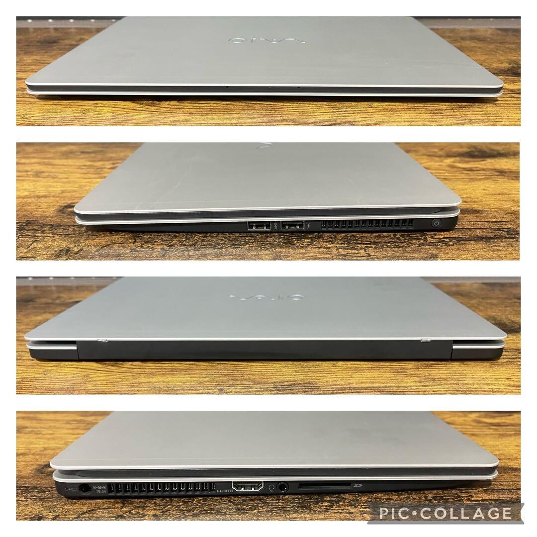 Sony Vaio Z Clamshell Type Silver Laptop PC VJZ131 RAM:16GB SSD:1TB i7-6567U