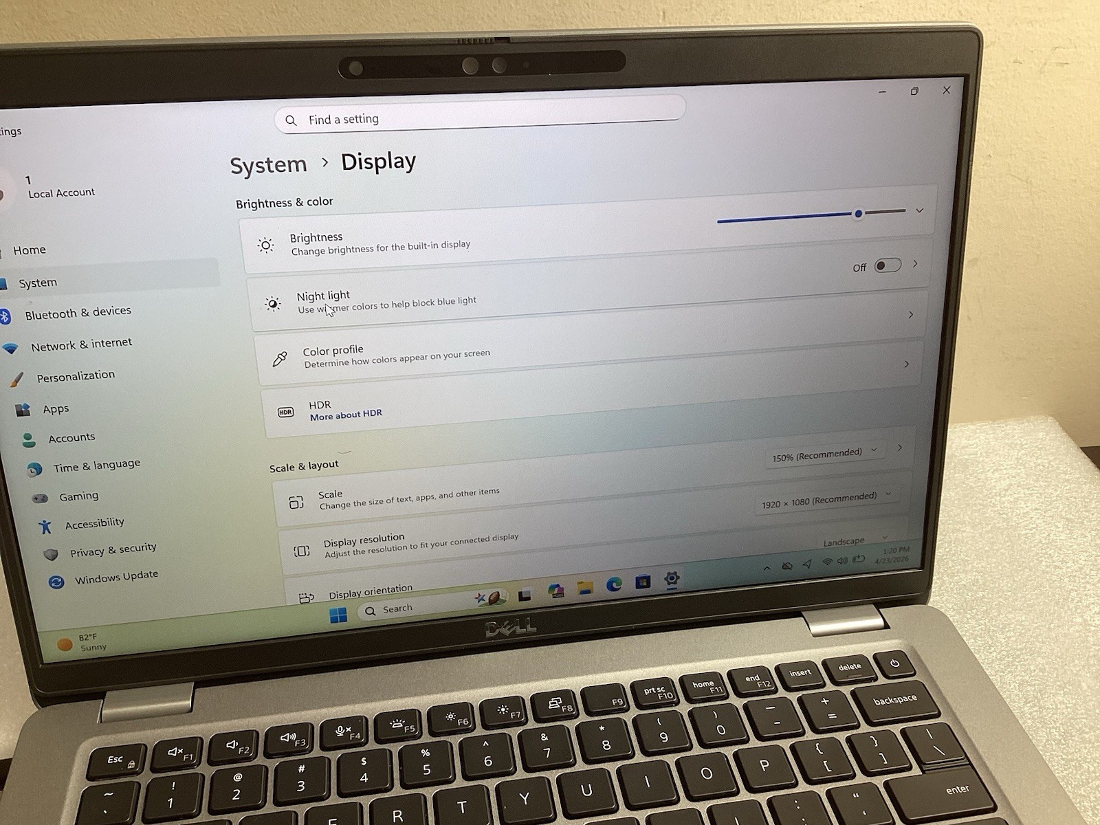 Dell Precision 3470 Used 14″ i5-1250P 16GB RAM 512GB SSD Windows 11 Pro