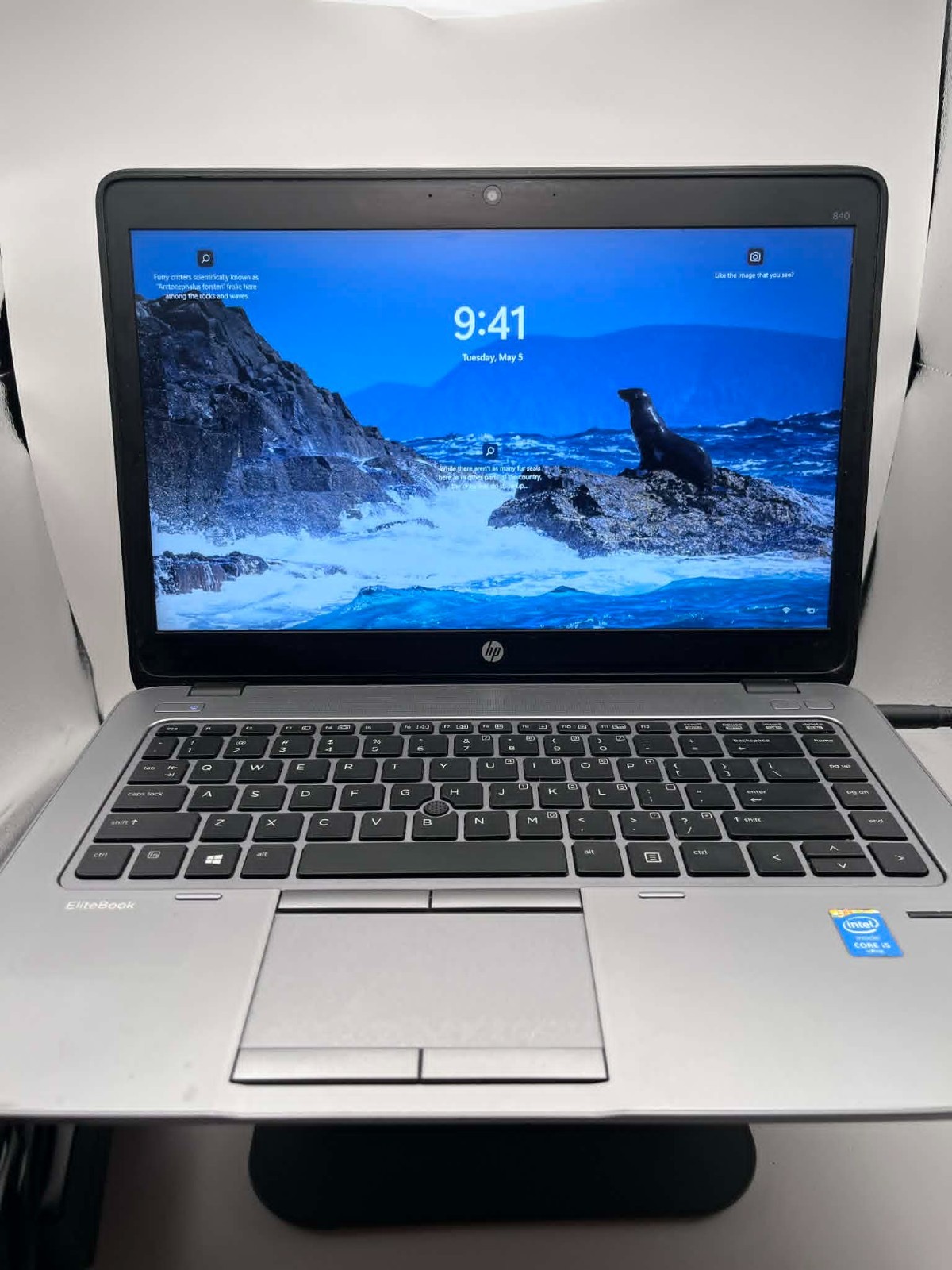 HP EliteBook| Windows 11 |i5-5300U|8GB|500GB|Backlit| YEAR WARRANTY |New Battery