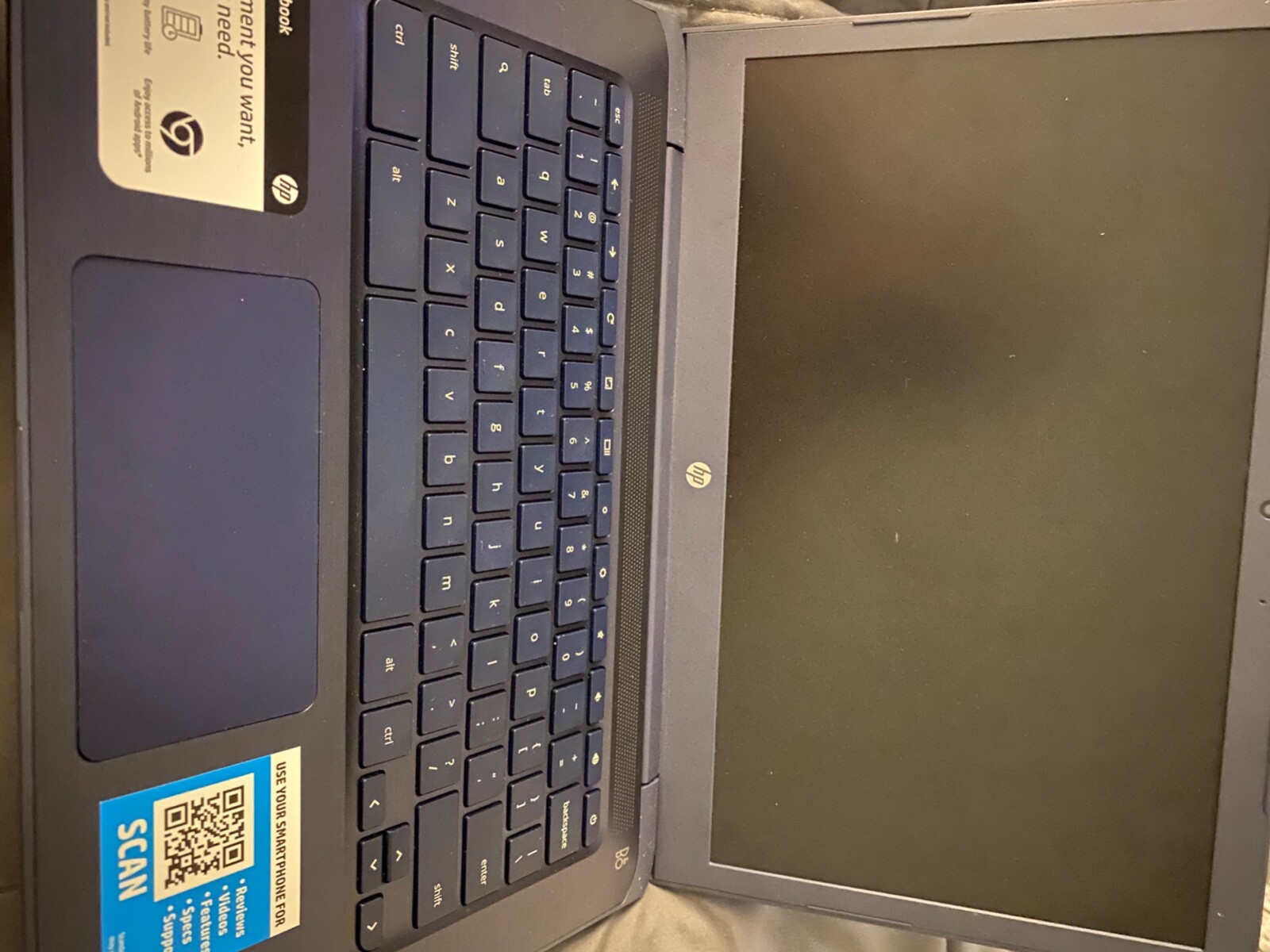 HP Chromebook 14-db0031nr – A4 9120C / 1.6 GHz – Chrome OS – 4 GB RAM – 32 GB eM