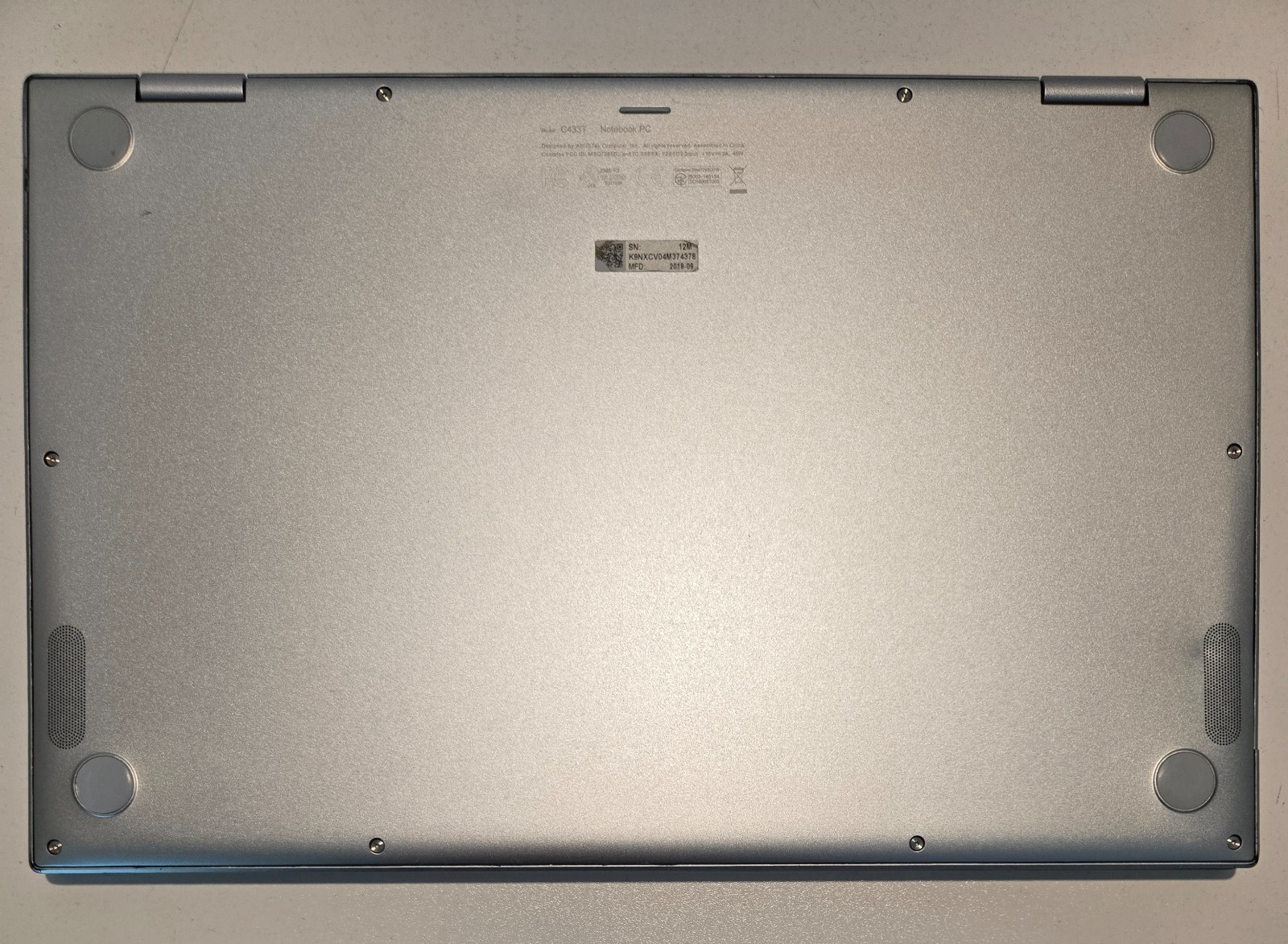 Chromebook laptop Asus 14″ FLIP 360 C433T 8gb Ram 64gb emmc good condition.