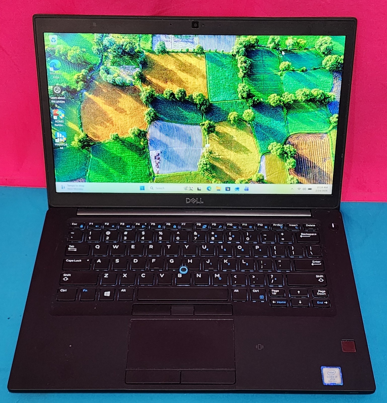 Dell Latitude 7490 14″ FHD i7-8650U CPU 8GB 120GB SSD Win11Pro