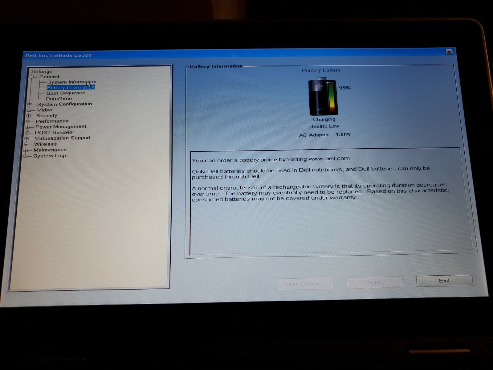 Dell Latitude E6320 Laptop 2.50GHz Intel Core i5-2520M