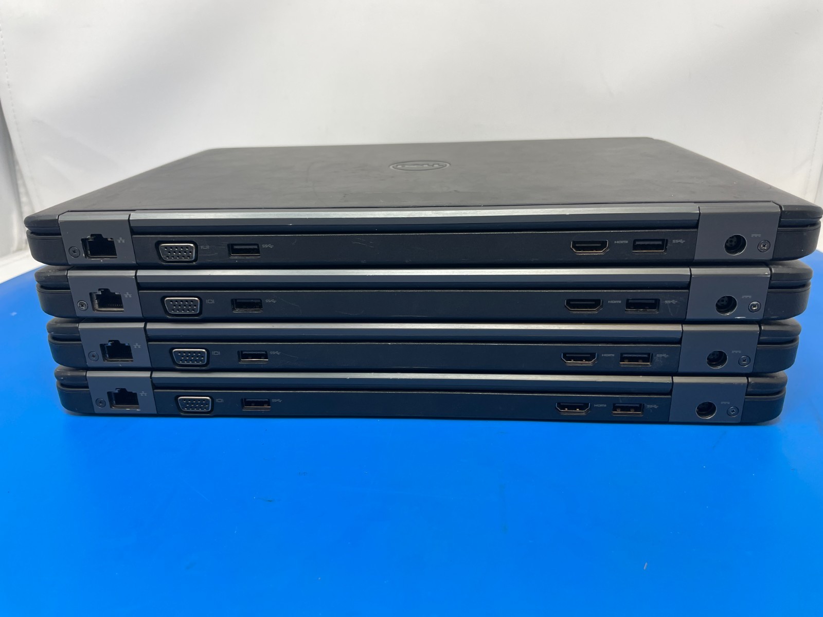 For Repair/Parts: 4 Dell Latitude E5450 14″ Core i5 5th Gen 8GB RAM 500GB HDD