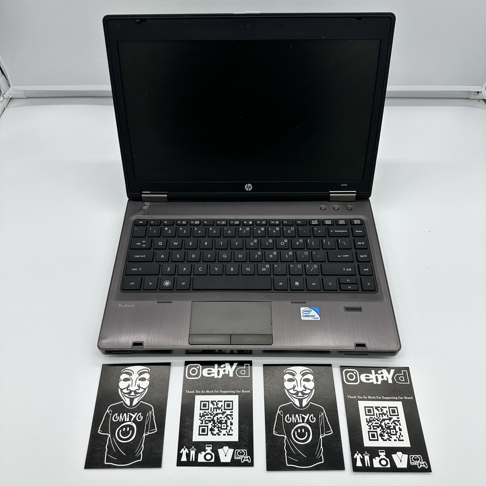HP ProBook 6360T 13.3″ Laptop Computer For Parts Or Restore Fails Start Up Test