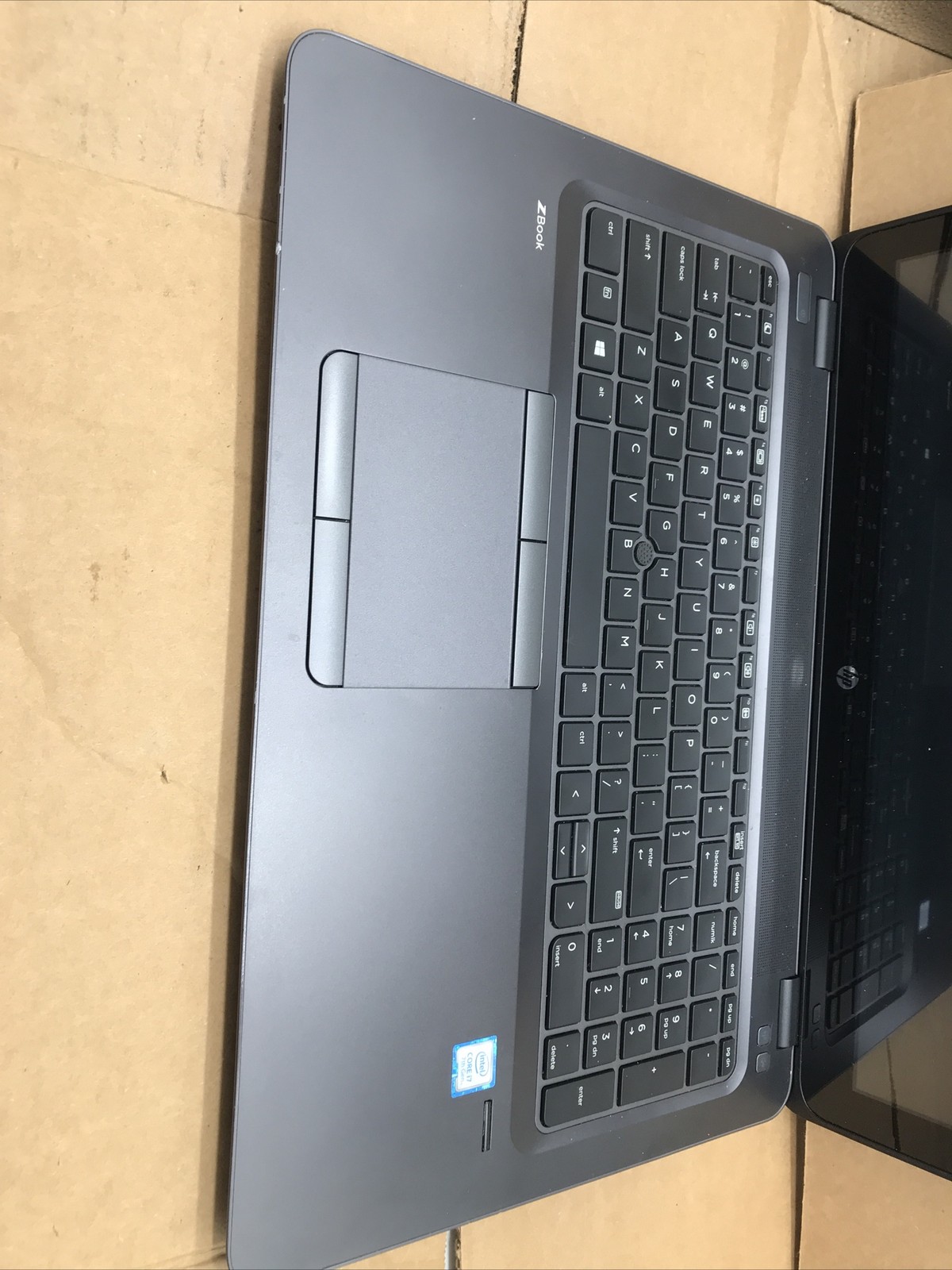 HP ZBook 15u G4 i7-7500U 2/4@ 2.70GHz 16GB RAM 256GB NVMe Touchscreen Win11 Pr