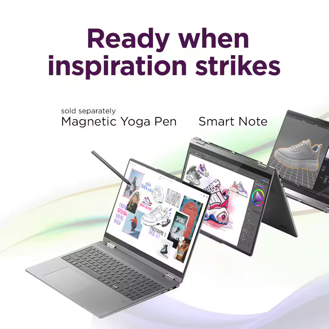 Lenovo – Yoga 7i 2-in-1 – Copilot+ PC – 16″ 2K Touchscreen Laptop – Intel Cor…