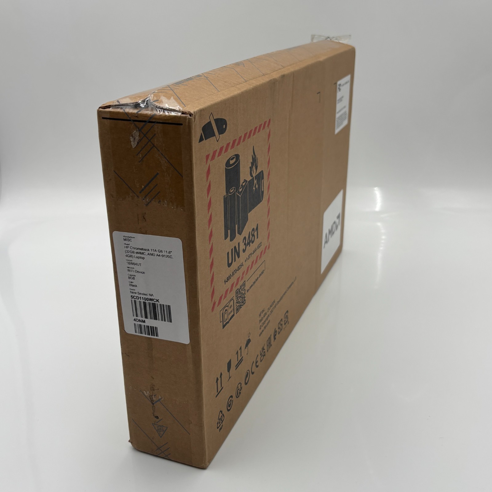 HP Chromebook 11A G8 Education AMD A4-9120C 4GB 32GB eMMC 11.6-inch WLED HD