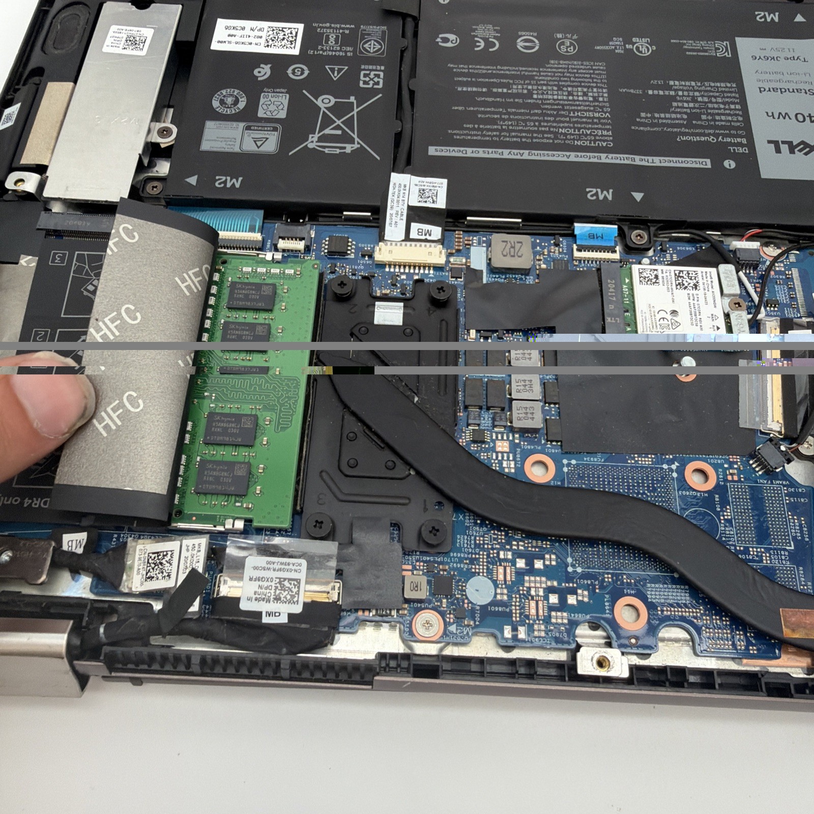 Broken Dell Inspiron 7405 2 in 1 P126G 14″ Ryzen 5 4500U 8GB RAM NO SSD Read L61