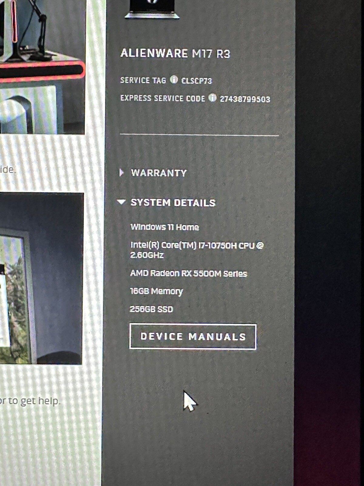 alienware m17 r3 gaming laptop