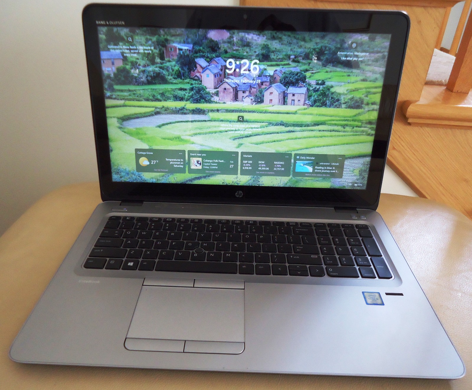 HP EliteBook 850 G3 15″ Intel i5-6200U 8GB 128GB SSD Windows 11 Pro MS Office