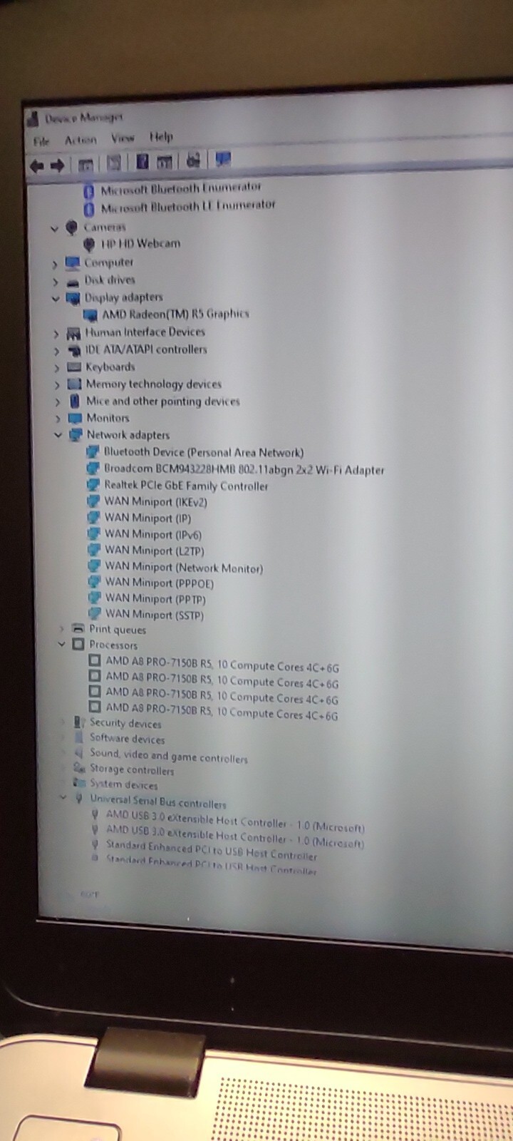 EliteBook 745 G2 w/charger. 10 Computer Cores(4 cpu,6gpu)8GB.120GB SSD.14″.W11.
