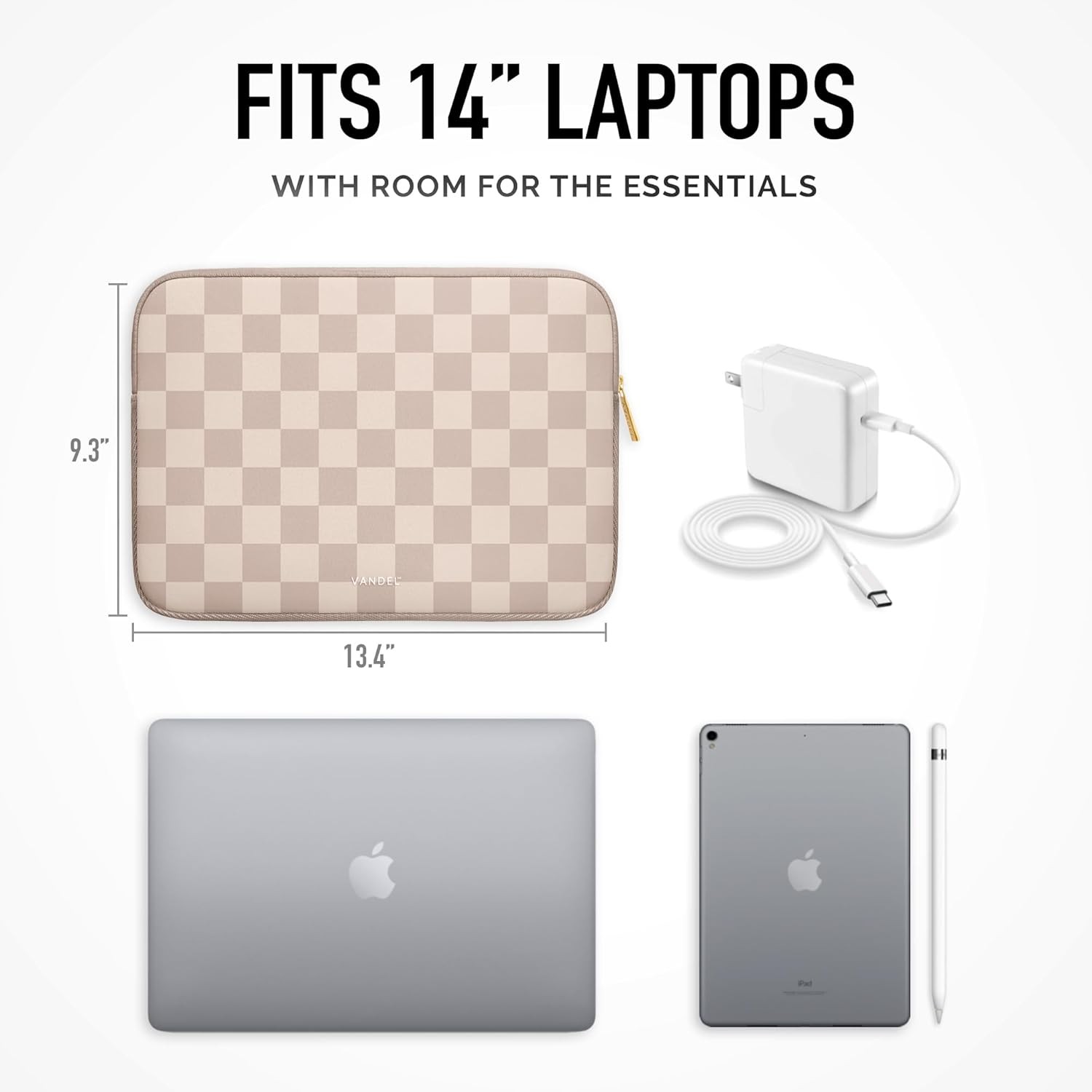 Slim MacBook Pro 14 inch Laptop Sleeve, Neoprene 14 Inch Apple MacBook Case
