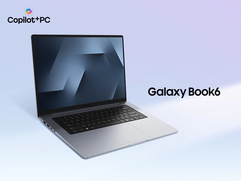 Samsung – Galaxy Book6 – Copilot+ PC – 16″ IPS LED Touch Screen Laptop – Inte…