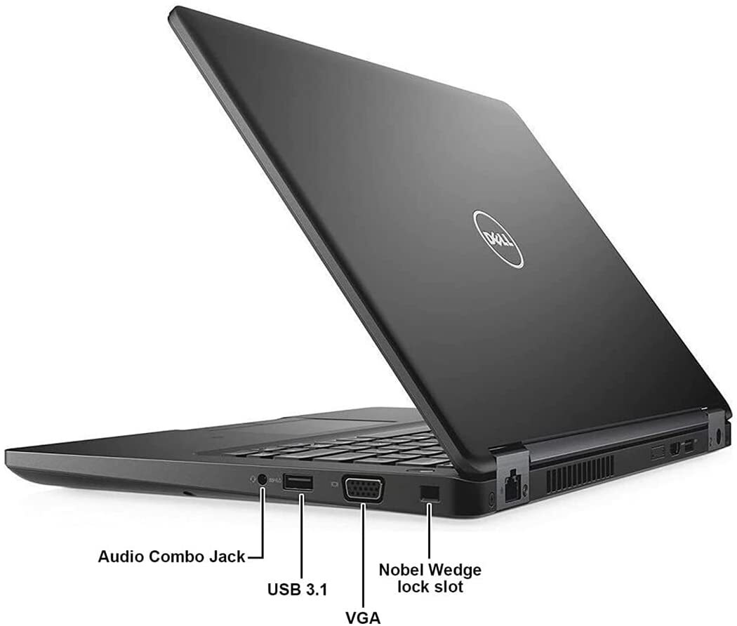 Dell Latitude 5480 14″ Laptop PC Intel i5-6300U 2.4GHz 8GB Ram 256GB SSD Win10P