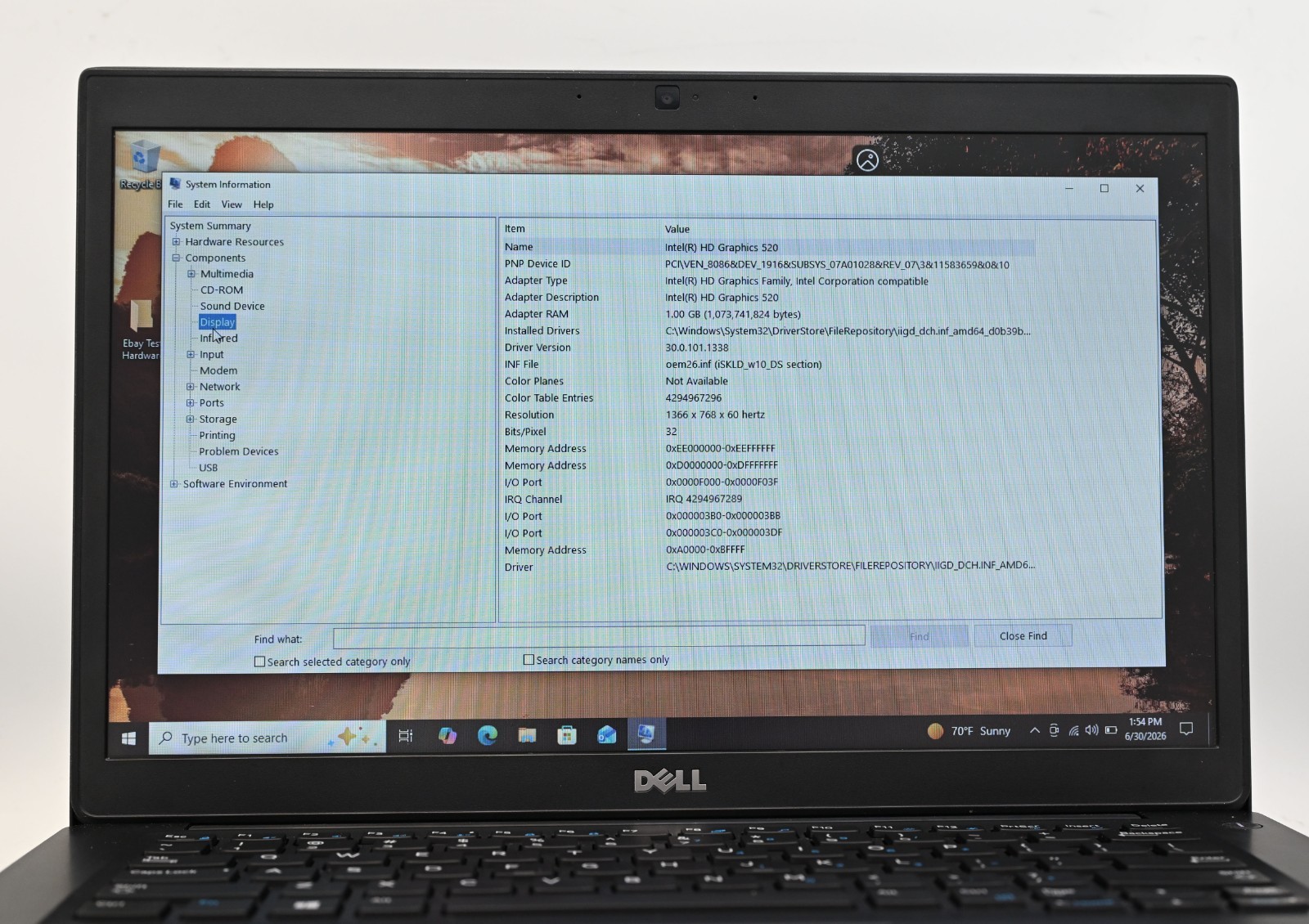 Dell Latitude 7480 i5-6300 2.4GHz 8GB RAM 128GB SSD Windows 10 Pro