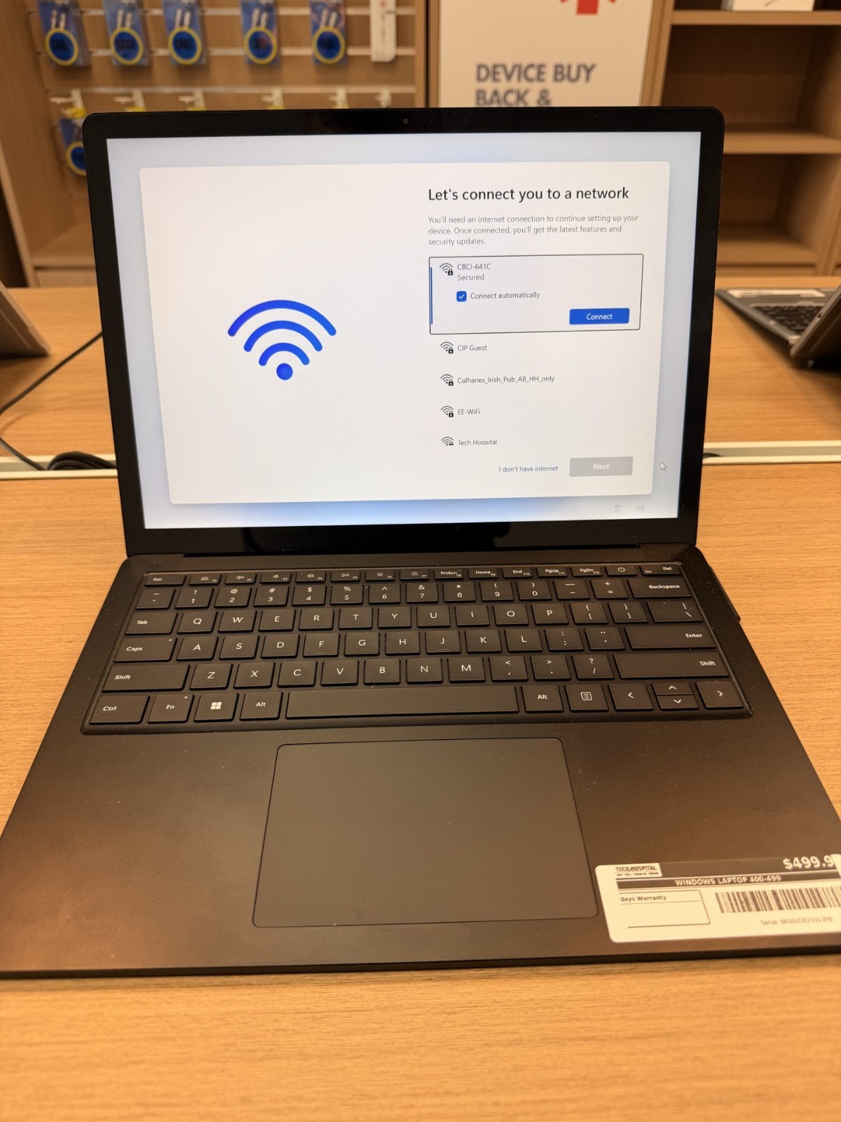 Microsoft Surface Laptop 4 1951 i7-1265U 3.60GHz 16GB RAM No HDD 13.5″