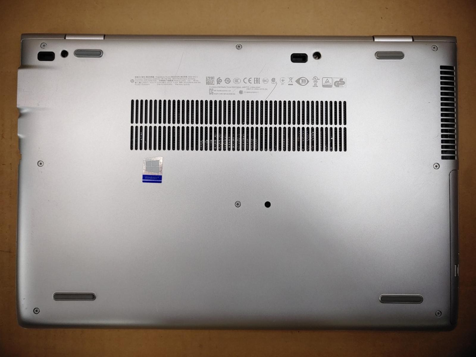 HP ProBook 650 G4 15.6″ Intel i5-7200U✔ *NO RAM/NO HDD/NO AC***READ***BIOS PASS*