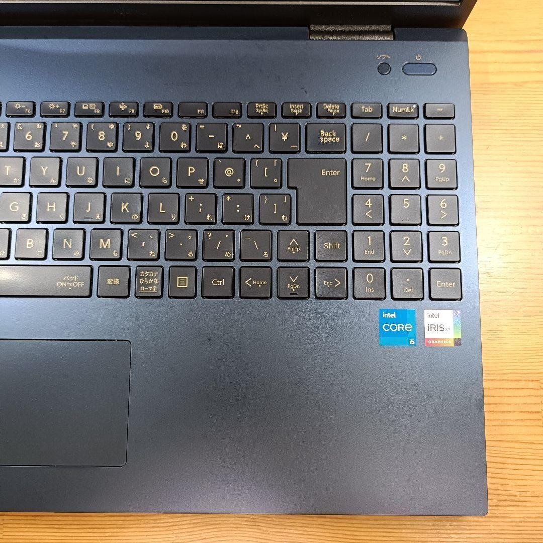 NEC LAVIE N1656HAL-Y i5-1235U Iris Xe 16GB SSD 512GB 16″ WUXGA IPS Win 11 DVD