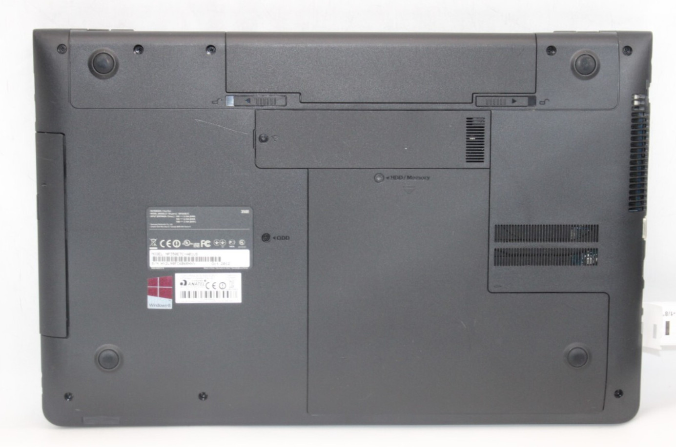 Samsung NP350E7C i7 Series 4GB DDR3 RAM NO OS/NO SSD *Parts/Repair*READ*